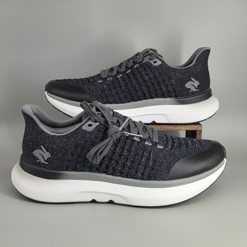 Rabbit Dream Chaser Running Shoes Mens Size 11 Black Grey Athletic Trainers